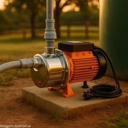 Motobomba Bomba D'água Autoaspirante Inox Tramontina Bta10i Bivolt Poço Irrigação Doméstico - 2