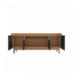 Rack para TV até 60 Polegadas 4 Portas 1 Nicho 158cm Adria Versátile  - 6