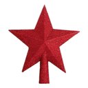 Ver imagem 1 de Decoração Enfeite de Natal Estrela Vermelho Natalina 20cm