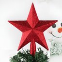Ver imagem 2 de Decoração Enfeite de Natal Estrela Vermelho Natalina 20cm
