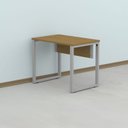 Ver mais imagens de Escrivaninha Mesa Escritório P25 90cm Samba e Cinza Marrom