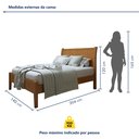 Ver imagem 6 de Cama Casal 140cm Classic