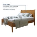 Ver mais imagens de Cama Queen 160cm Classic Amêndoa Mel