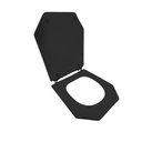 Ver imagem 2 de Assento Sanitário Poliéster Atrium Incepa Aço Preto