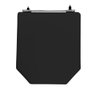 Assento Sanitário Poliéster Atrium Incepa Aço Preto - 1
