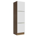 Ver imagem 1 de Paneleiro Madesa Lux 60 cm 3 Portas Rustic/Branco Veludo