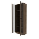 Ver mais imagens de Conjunto de Escritório 2 Peças com Escrivaninha ME4185 e Armário ME4115 com 2 Portas de Vidro