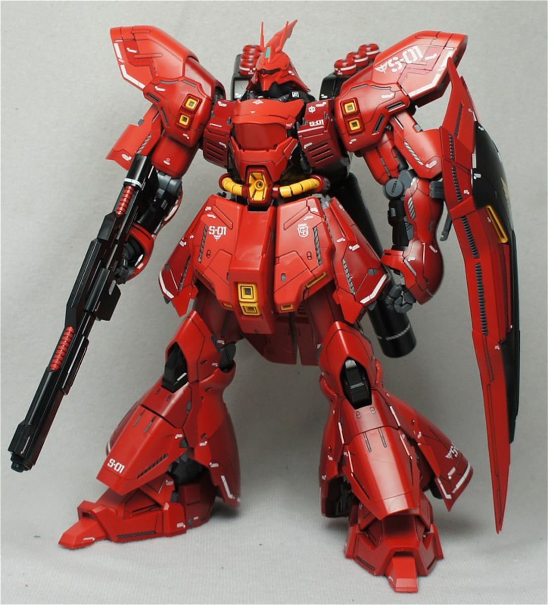 Msn-04 Sazabi Ver Ka - Gundam - Mg 1/100 - Bandai Bandai Hobby