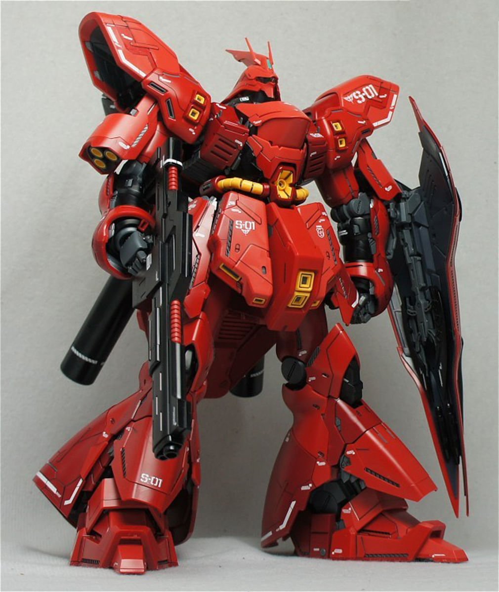 Msn-04 Sazabi Ver Ka - Gundam - Mg 1/100 - Bandai Bandai Hobby