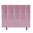Ver imagem 1 de Cabeceira para Cama Box Casal 1,40 Cm Poliana - Oferta House Cor:rosa Bebe
