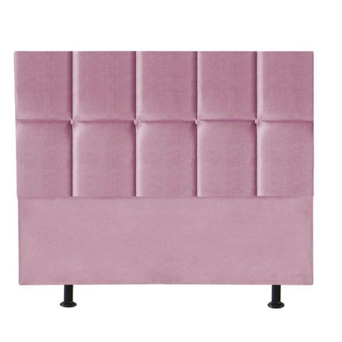 Cabeceira para Cama Box Casal 1,40 Cm Poliana - Oferta House Cor:rosa Bebe