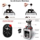 Ver imagem 4 de Secura Cafeteira Automática com Moedor e Jarro de Vidro 17oz (preto)