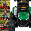 Ver imagem 3 de Trator Infantil Eletrico Biemme Super Farmer Verde 12v Controle