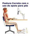 Ver imagem 5 de Descanso Ergonômico para Os Pés Apoio de Pé Regulagem