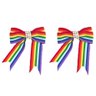 Kit 3 Unidades Tiara Laço Enfeite Lgbt Arco Iris Lgbtqia+ - 5