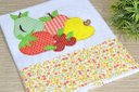Ver imagem 4 de Kit Pano de Prato em Patchwork com 5 pçs - Frutas Arte & Tear Kit Pano de Prato Patchwork