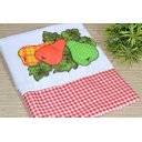 Ver imagem 5 de Kit Pano de Prato em Patchwork com 5 pçs - Frutas Arte & Tear Kit Pano de Prato Patchwork