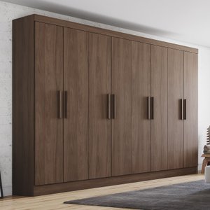 Guarda-Roupa Casal 8 Portas 4 Gavetas Devon Henn