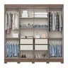 Guarda-Roupa Casal 8 Portas 4 Gavetas Devon Henn - 3