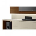 Ver imagem 5 de Rack com Painel Horizon 2.2 com Led Off White com Natural - Moveisaqui