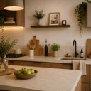 Ver imagem 5 de Prateleira Parede Marrom 70cm Quarto Sala Cozinha Escritório