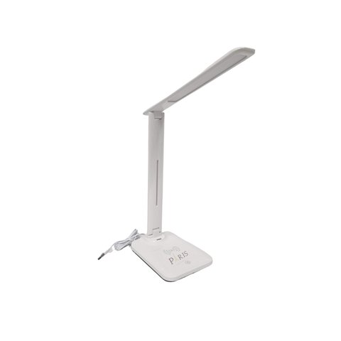 Luminária de Mesa Charger Branco Led 10W 33cm com Carregador sem Fio EMBU LED