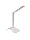 Ver imagem 1 de Luminária de Mesa Charger Branco Led 10W 33cm com Carregador sem Fio EMBU LED