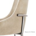 Ver imagem 5 de Conjunto com 2 Cadeiras Metal Vicenza Moderna Mobilia