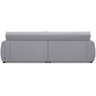 Sofá Cama Retrátil 2 Lugares para Sala de Estar 170cm Sky T03 Linho Cinza - Lyam Decor - 7