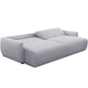 Ver imagem 6 de Sofá Cama Retrátil 2 Lugares para Sala de Estar 170cm Sky T03 Linho Cinza - Lyam Decor