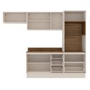 Ver imagem 3 de Cozinha Completa Koya 8 Portas 4 Gavetas 40250047 Creme - Politorno