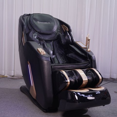 Poltrona Elétrica 3D Jarvis com Massagem Aquecimento Bivolt Reclinação Gravidade Zero Controle LCD T