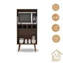 Ver imagem 3 de Torre Nuvola Cor:canela Off White - Armário para Cozinha - Mizza Decor