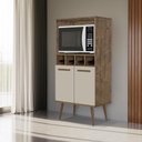 Ver imagem 2 de Torre Nuvola Cor:canela Off White - Armário para Cozinha - Mizza Decor
