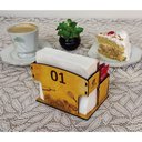 Ver imagem 3 de Porta Guardanapos e Sachês de Mesa Mdf Numerados 1 Ao 25 Zanline Madeira