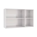 Ver imagem 3 de Armário Aéreo Celeste Kappesberg 100% Mdf 3 Portas 120cm