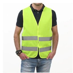Colete Sinalizador Faixa Refletiva Epi Segurança do Trabalho Kit 10 Unidades Construçao Civil Obra e - 2