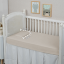 Ver imagem 4 de Kit Par de Fronhas Berço Bebê 01 Peça 200 Fios Algodão Extra Macio:avela