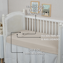 Ver imagem 5 de Kit Par de Fronhas Berço Bebê 01 Peça 200 Fios Algodão Extra Macio:avela