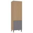 Ver imagem 1 de Paneleiro Duplo 70cm 4 Portas Slim Luciane Móveis