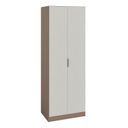 Ver imagem 3 de Guarda Roupa Modulado 100% MDF 2 Portas Orion CabeCasa MadeiraOriginals Marrom/Mocha/Linho