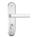 Ver imagem 1 de Fechadura Externa Cromada Alavanca R-180135 Stam