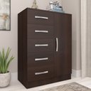 Ver imagem 1 de Cômoda 5 Gavetas 1 Porta 