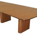 Ver imagem 3 de Mesa de Jantar Grand Mesa 12 Lugares Retangular MDF Laminado Amêndoa Decorise