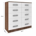 Ver imagem 3 de Cômoda 10 Gavetas 