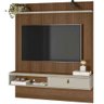 Painel Home Lumini Ripado para Tv até 65\' -casa Chick Freijo-off White - 1