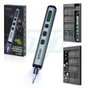 Ver imagem 2 de Kit Chave de Precisão 68 Pçs Mini Parafusadeira Elétrica Usb