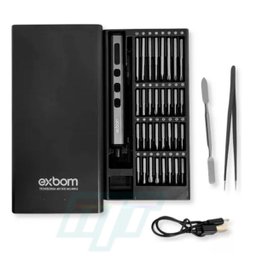 Kit Chave de Precisão 68 Pçs Mini Parafusadeira Elétrica Usb - 6