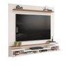 Painel para Tv até 60 Polegadas com 2 Portas Dj Moveis Levi Off Freijó - 7