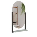 Ver imagem 4 de Espelheira para Banheiro com 1 Prateleira Estrutura em Aço Bogotá